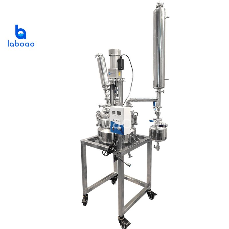 10L roestvrijstalen chemische reactor met mantel