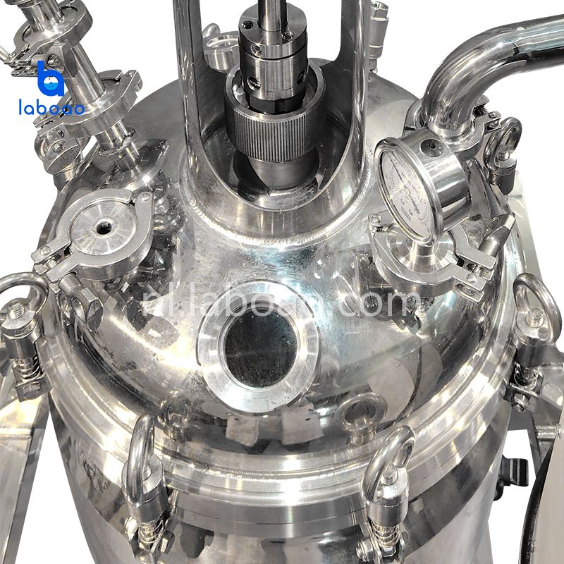 10L roestvrijstalen chemische reactor met mantel