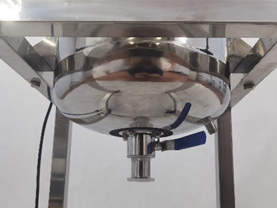 10L roestvrijstalen chemische reactor met mantel detail - Geen doodlopende wegen, geen effusie, geen effusie, geen lekkage, snelle recyclingoplossing.