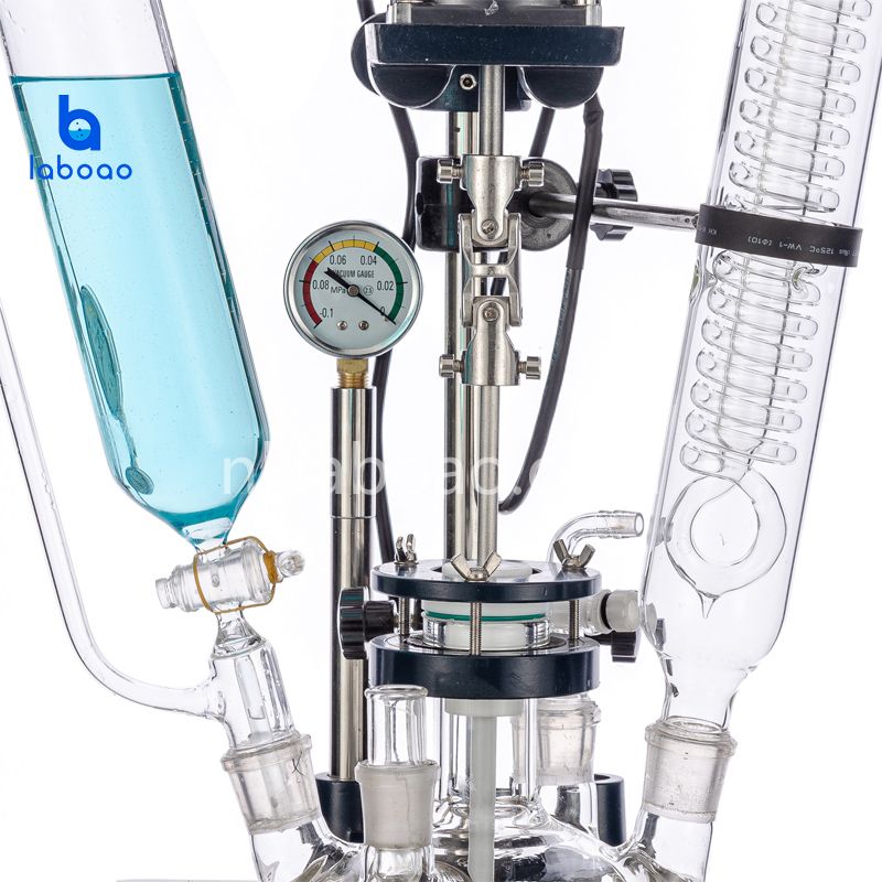 1L enkellaags glazen reactor