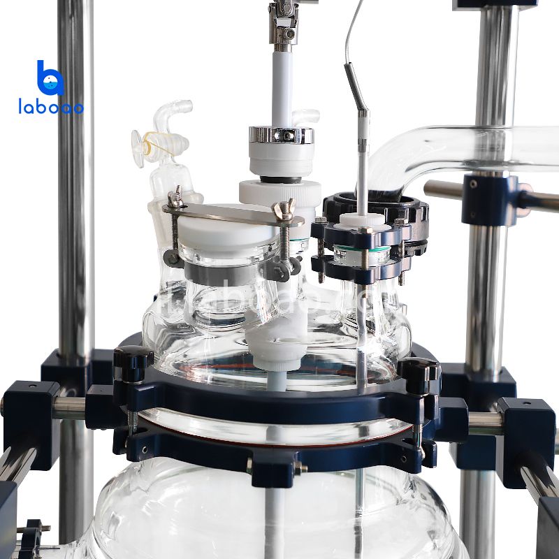 20L 30L beklede glasfiltratiereactor voor CBD-oliekristallisatie