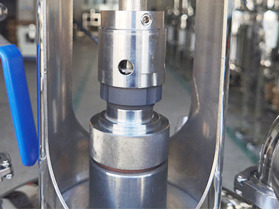 20L dubbellaagse roestvrijstalen chemische reactor detail - Mechanische afdichting van roestvrij staal en grafiet heeft slijtvastheid, hoge temperatuurbestendigheid en betere afdichting.