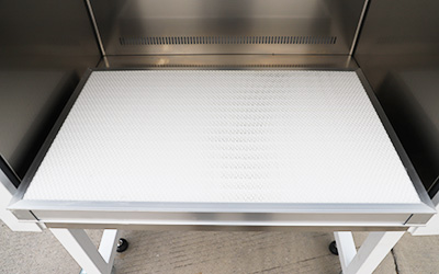 30% luchtafvoer 70% luchtrecirculatie biologische veiligheidskast detail - HEPA-filter met hoog rendement, filtratie-efficiëntie van 99,999%