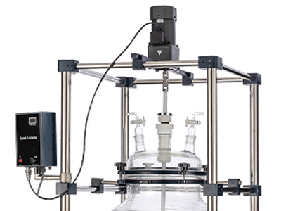 50L 100L glazen vloeistofafscheider detail - Frame type hoofdgedeelte, gemaakt van aluminiumlegering + roestvrij staal materiaal