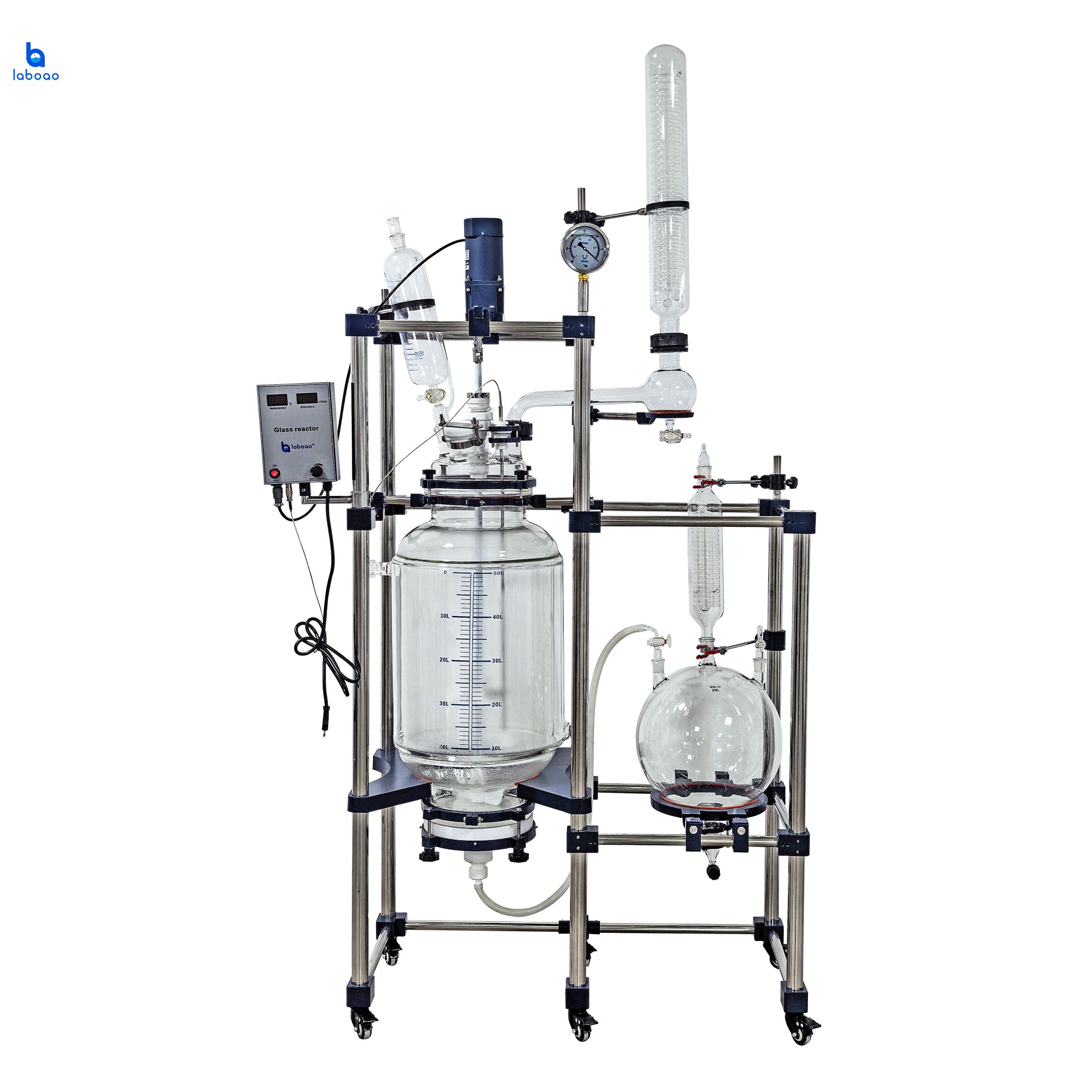 50L 80L Lab-kristallisatiefilterreactor voor CBD-isolaat