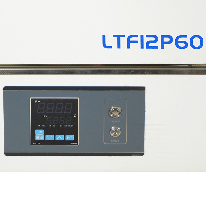 Geavanceerde open type 1200°C buisoven met vacuümatmosfeer detail - Raak vijf knoppen lichtjes aan, digitaal LED-display met dubbele rij