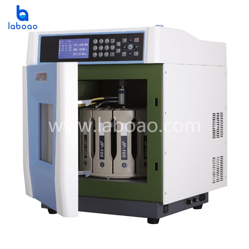 Gesloten High-throughput Microwave Digestion Extraction Workstation