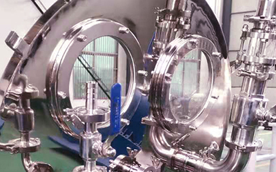 Ethanol Centrifuge Extractor voor hennep CBD-olie detail - Groot zichtbaar venster, kan de werkende staat gemakkelijk en duidelijk waarnemen.