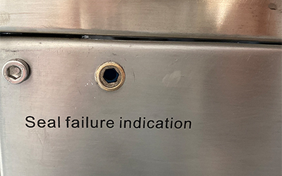 Ethanol Alcohol Extractie Centrifuge Systeem detail - 4-laags siliconenafdichting met lekindicatie, nieuwe structuur voor eenvoudige vervanging.