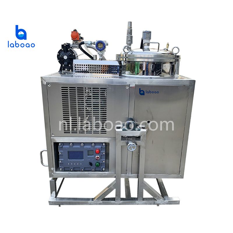 Volautomatische continue oplosmiddelterugwinningsmachine