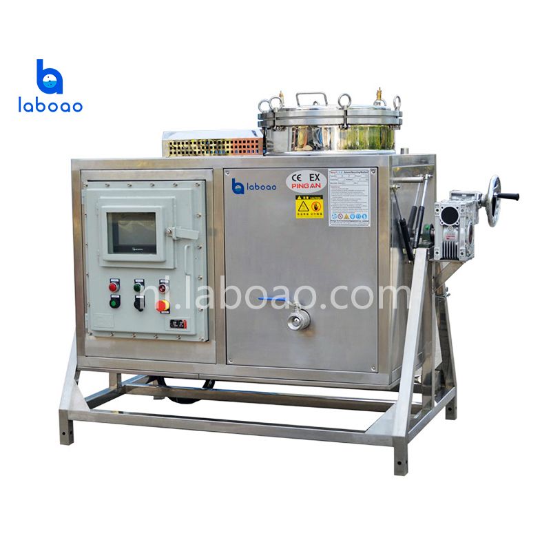 Volautomatische continue oplosmiddelterugwinningsmachine