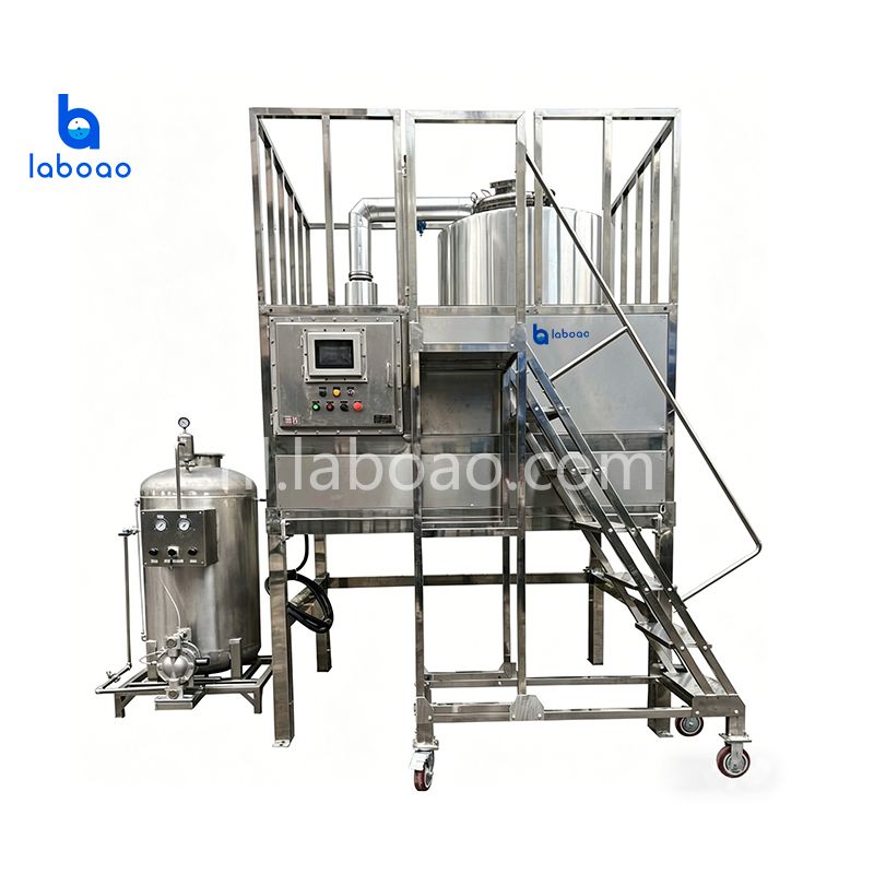 Intelligente explosieveilige continue oplosmiddelterugwinningsmachine