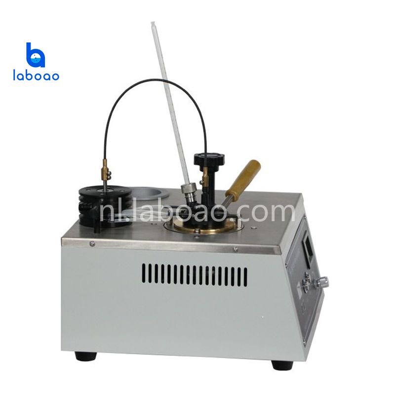 Pensky-Martens Vlampunttester met gesloten kop voor aardolie