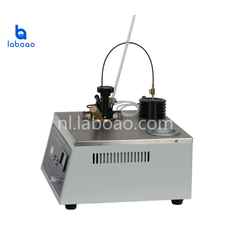 Pensky-Martens Vlampunttester met gesloten kop voor aardolie