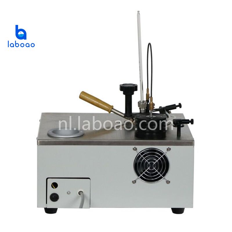 Pensky-Martens Vlampunttester met gesloten kop voor aardolie