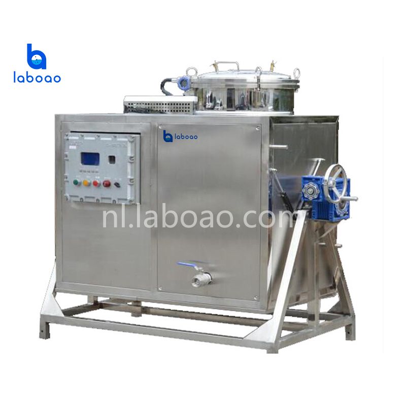 Enkelvoudige oplosmiddelterugwinningsmachine